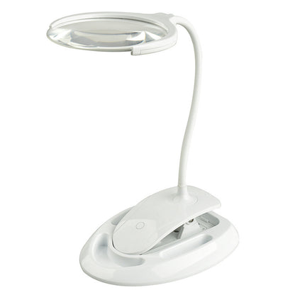 Rechargeable Second Gear Brightness Optical Lens 5-10 Times Multiple LED Lamp Stands