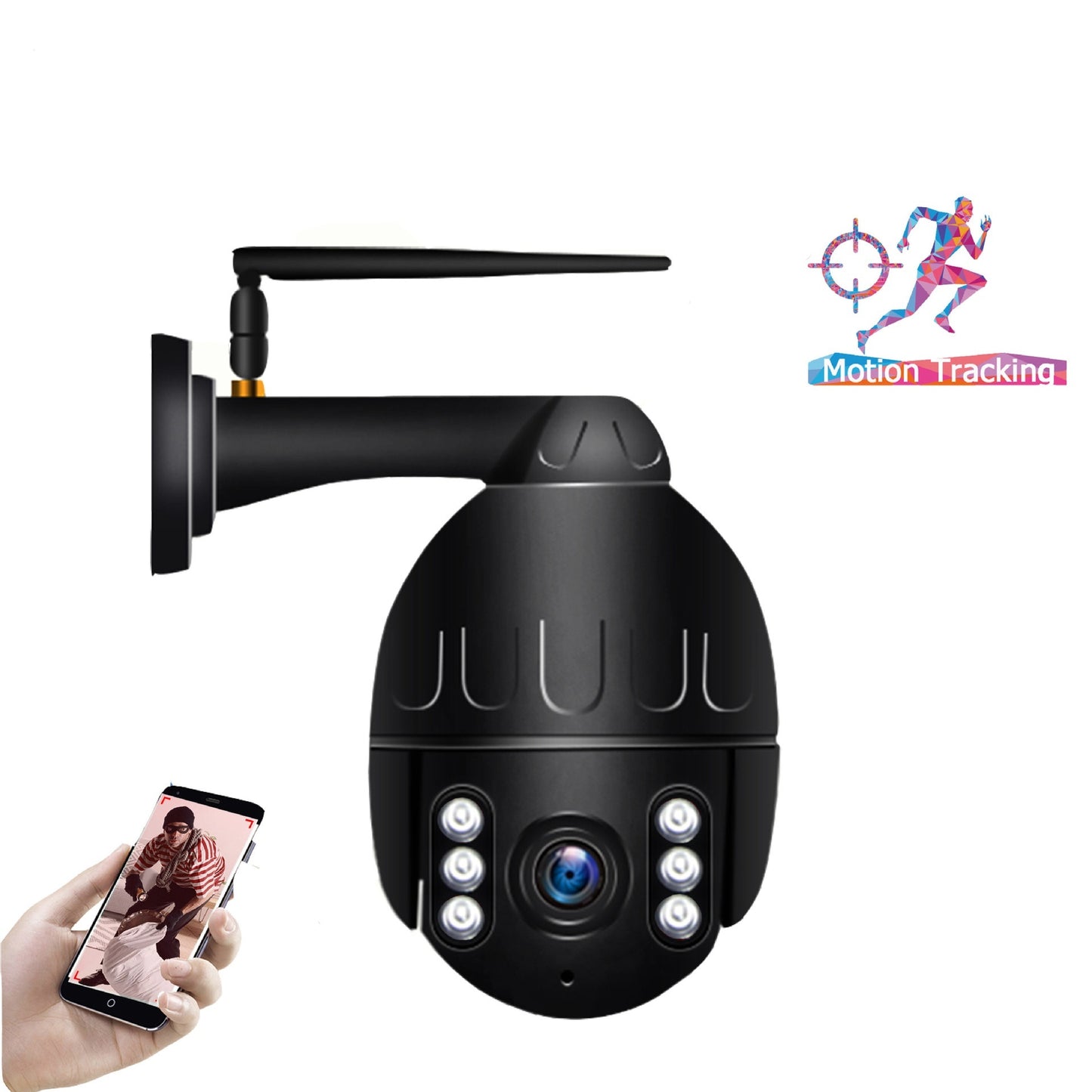 Automatic tracking wireless camera