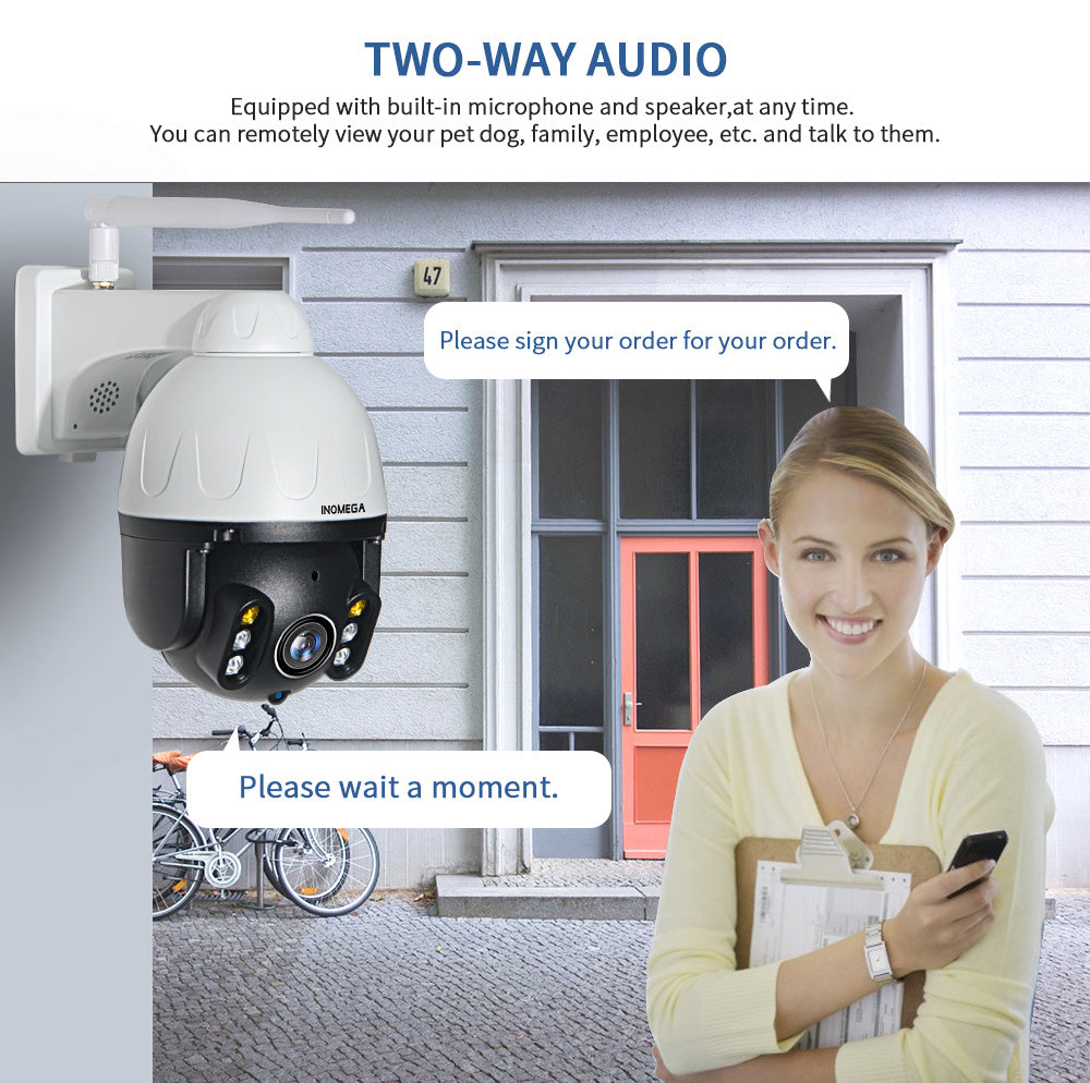 Automatic tracking wireless camera