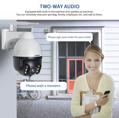 Automatic tracking wireless camera