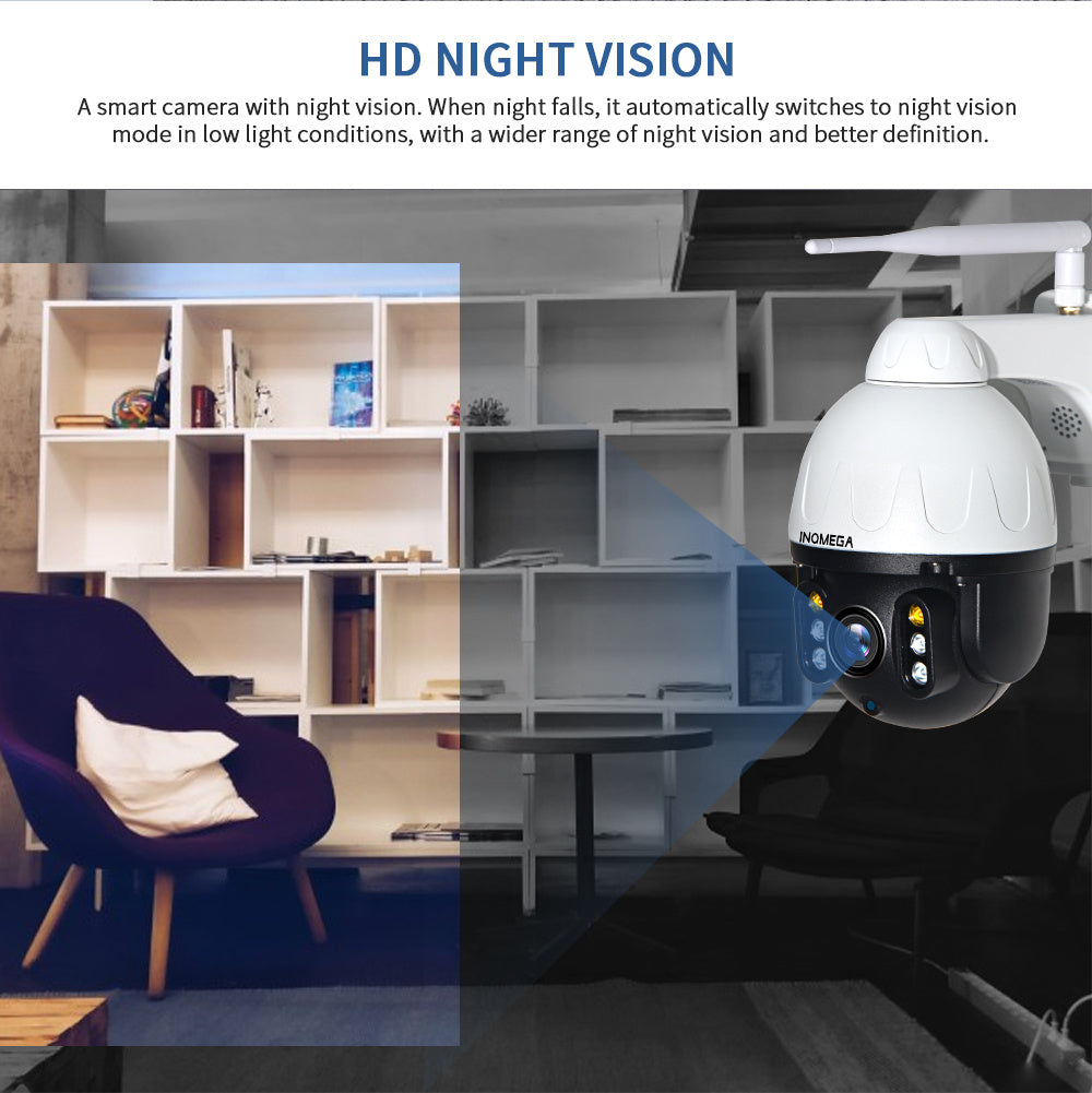 Automatic tracking wireless camera